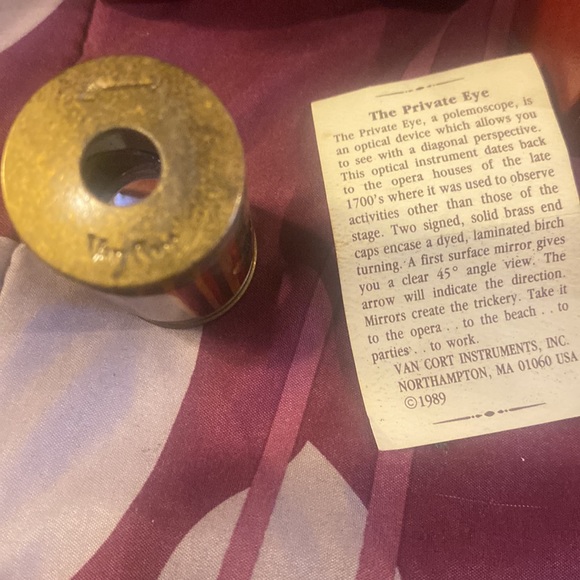 Vintage Van Cort the private eye a polemoscope . - Picture 5 of 7